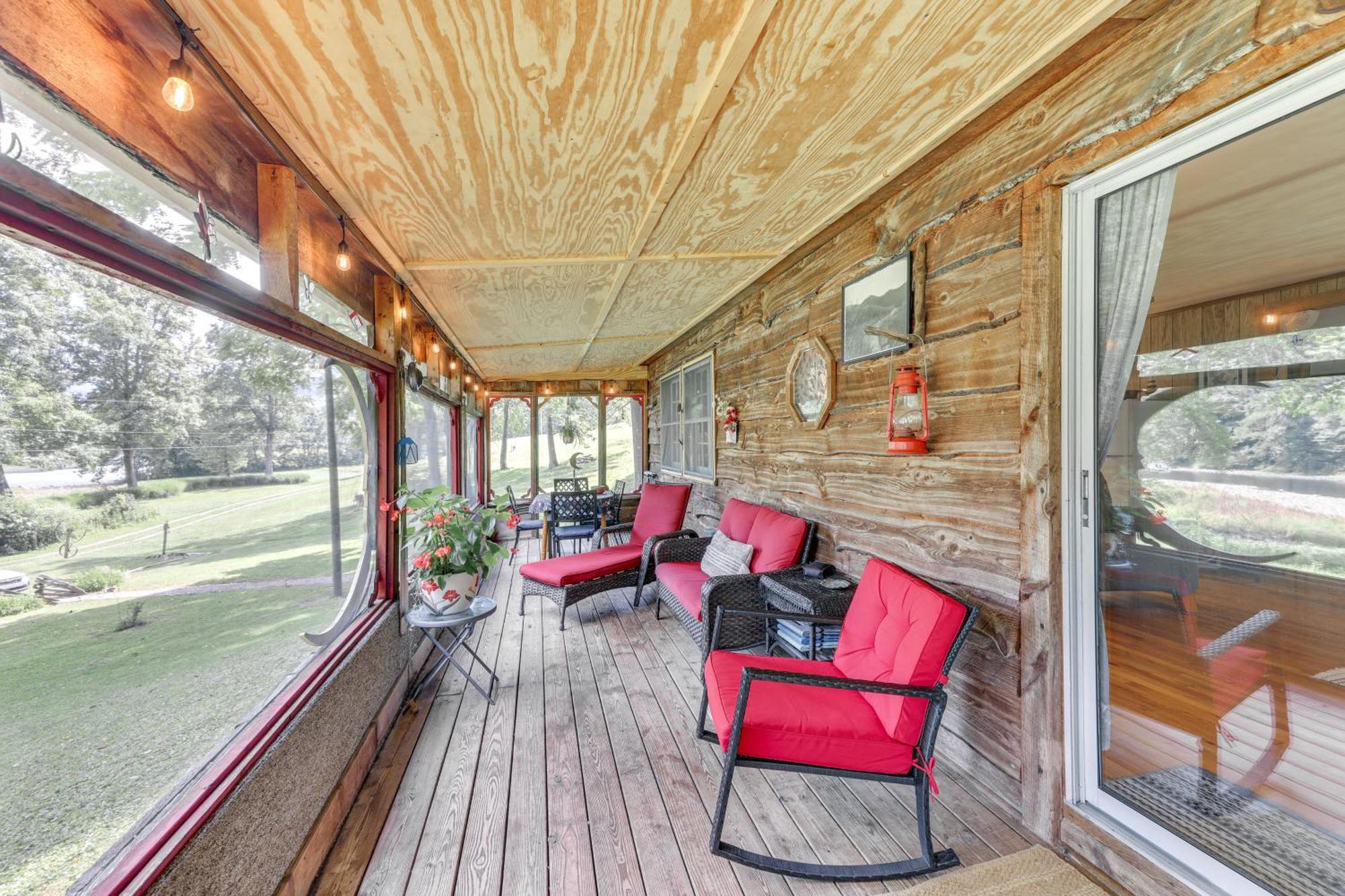 Charming Parsons Cabin With Grill On The Cheat River Exterior foto